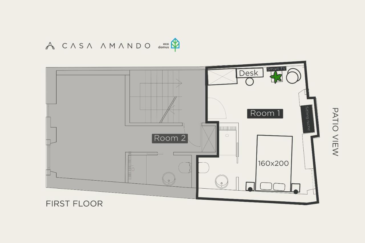 Casa Amando Eco Boutique House Bed & Breakfast โรวีน ภายนอก รูปภาพ